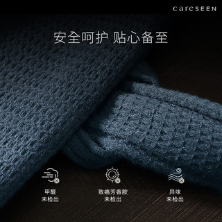 康尔馨 Canasin五星级酒店浴袍 纯棉割绒浴衣 男女通用睡袍全棉加厚吸水浴衣 蓝色M码（适合160斤以下）