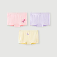 迷你巴拉巴拉女童平角内裤宝宝亲肤柔软四角短裤不夹pp