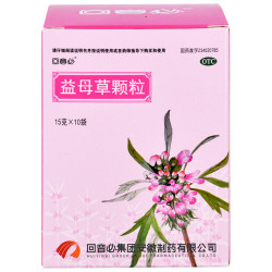 回音必 益母草颗粒15g*10袋活血调经血瘀所致月经不调 经水量少 标准装：1盒