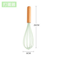 生活简码 Simple Life 生活简码 11JC 硅胶铲不粘锅专用锅铲炒勺煎铲汤勺家用耐高温油刷厨具厨房套装 绿色