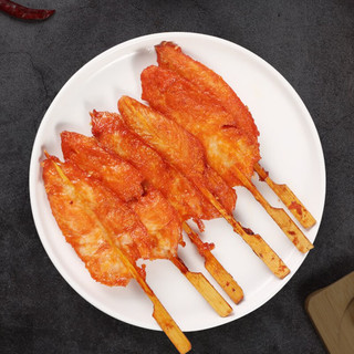 游牧御品烧烤肉串 冷冻半成品烤肉食材 川香鸡柳350g（10串）