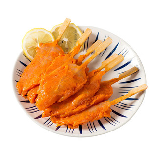 游牧御品烧烤肉串 冷冻半成品烤肉食材 川香鸡柳350g（10串）
