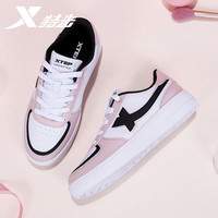  XTEP/特步 防水皮面 女士休闲鞋