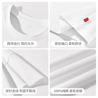 马克华菲男童短袖T恤夏装2025衣服男孩半袖纯棉儿童上衣夏季 m棒球熊K-m涂字母_背靛蓝 140