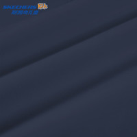 Skechers斯凯奇男女童夏季梭织儿童休闲修身舒适透气户外运动短裤P225K075 藏青色/002Z 165