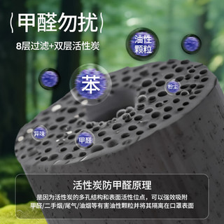 Doctor.Roo/袋鼠医生 去除甲醛 KP95口罩  KP95随弃式面罩(挂耳式) 【kp95】苯去除率99.1%