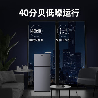 爱妻 56CK128 双门冷藏冷冻两用冰箱 56L 银色