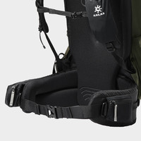 KAILAS凯乐石山麓背包45L大容量CORDURA抗撕裂轻量徒步登山包 暗泉绿 M