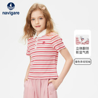 navigare 意大利小帆船 女童短袖polo衫