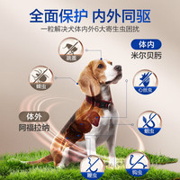 NexGard spectra 中小型犬S号体内外同驱去跳蚤药6片