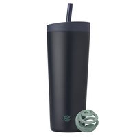 BlenderBottle 隔热杯 24盎司 不锈钢材质 双层壁设计 午夜蓝 c07275