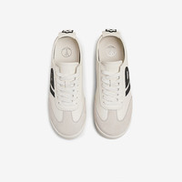 他她（TATA）2025春时尚休闲阿甘鞋女SNU01AM5 白/灰/黑 35