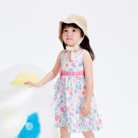 童装儿童连衣裙女童纯棉裙子夏季蝴蝶结背心裙甜美度假风