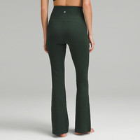 lululemon丨Groove Nulu™ 女士超高腰喇叭裤 *常规款 LW5DKMS 复古绿 3XS /0