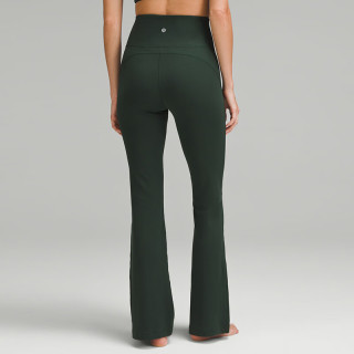 lululemon丨Groove Nulu™ 女士超高腰喇叭裤 *常规款 LW5DKMS 复古绿 3XS /0