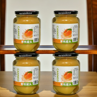 黄桃雪梨什锦新鲜水果罐头510gX4罐即食休闲零食