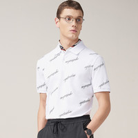 七匹狼短袖POLO衫男春夏舒适百搭男装短袖上衣 803本白 5XL 195