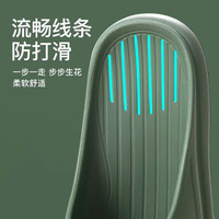 IQGD拖鞋男凉拖鞋女鞋室内外简约时尚舒适软底防滑浴室居家 灰色 44-45