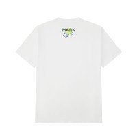 马克华菲短袖T恤男夏季全棉舒适柠檬印花男士圆领上衣 本白 2XL 