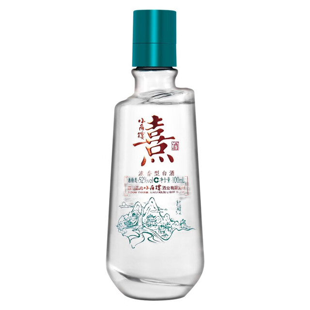 小角楼 熹酒 52%vol 浓香型白酒 100ml 单瓶装