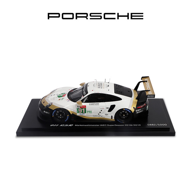 PORSCHE 保时捷 911 RSR 车模 1:18 全球限量版