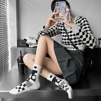 3双【复古文艺】袜子女秋冬时尚百搭舒适精梳棉中筒堆堆棉毛袜