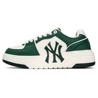 美职棒（MLB）官方学长鞋 运动鞋男鞋子增高休闲鞋女情侣厚底板鞋四季款SXCLB3N 纽约洋基队/绿色 36.5 230