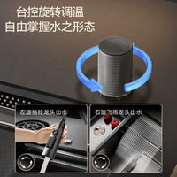 四季沐歌厨房水槽大单槽304不锈钢洗菜盆飞雨瀑布集渣下水洗碗槽水槽11268