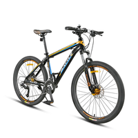 富士达S350-5山地自行车变速铝合金青少年男士成人减震BATTLE单车