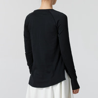 安德玛运动T恤春季女子户外训练跑步吸湿排汗上衣打底衫 长袖 1374188-002 M