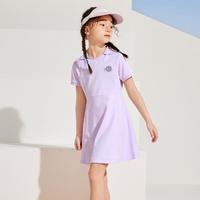 【学院风翻领女童连衣裙】迷你巴拉 MINI BALA 巴拉女童裙子polo领公主裙