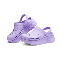 斯凯奇(Skechers)洞洞鞋女夏季外穿透气厚底防滑沙滩鞋踩屎感包头休闲凉鞋111127 尺码偏大,建议选小一码