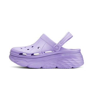 斯凯奇（Skechers）洞洞鞋女夏季外穿透气厚底防滑沙滩鞋踩屎感包头休闲凉鞋111127 紫色/PUR 37 尺码偏大，选小一码
