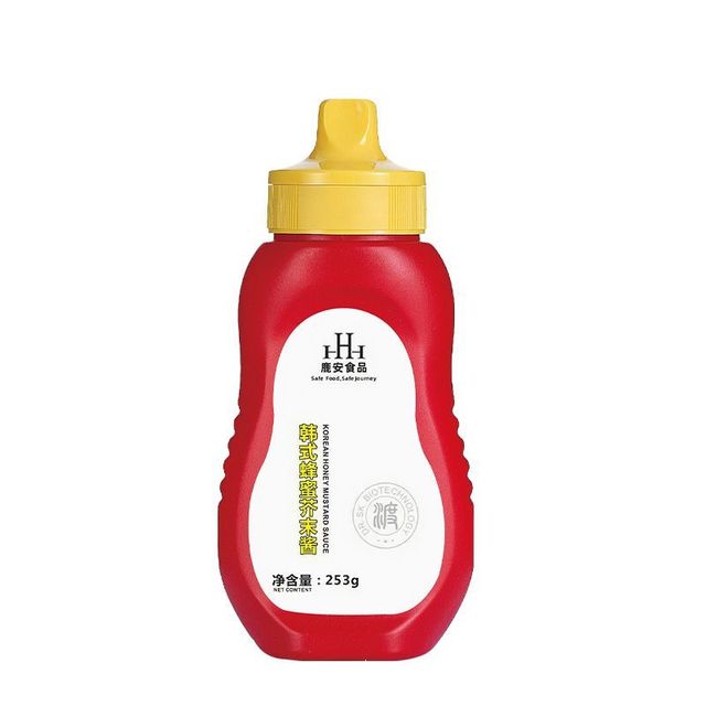 鹿安 蜂蜜芥末炸鸡奶香甜辣榴莲汉堡水果沙拉