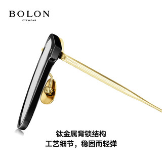  BOLON/暴龙 多屏防蓝光 近视眼镜架  玫瑰金|透浅灰 BT6023B13 万新1.67多屏防蓝光