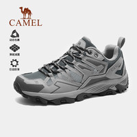 骆驼（CAMEL）昆仑山户外登山鞋男士防滑耐磨夏季透气徒步鞋户外运动鞋女 灰色，女，透网版 透网款 38 F23B097002，灰色，女 透网款