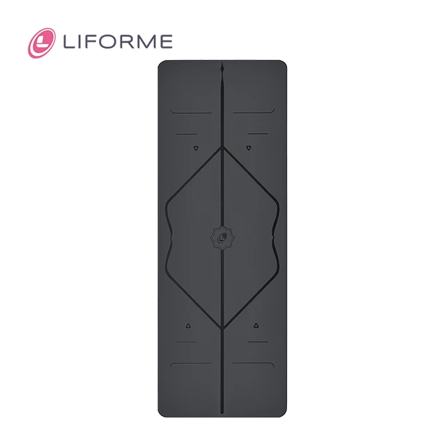 Liforme瑜伽垫女生吸汗防滑家用土豪垫天然橡胶旅行男专业健身垫