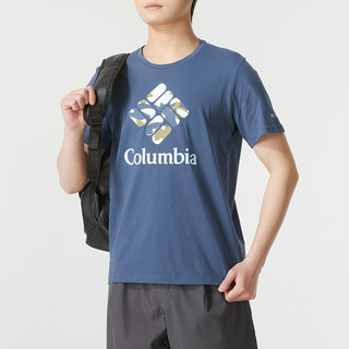 Columbia/哥伦比亚Rapid Ridge男子圆领短袖透气舒适运动上衣T恤 AE0403106 XL