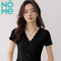 NOME/诺米家居 蕾丝花边 女士短袖T恤