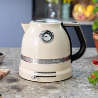 凯膳怡 美国进口KitchenAid/凯膳怡 复古电热烧水壶双壁防烫智能温控家用