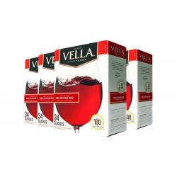百乐莱 VELLA 红酒vella美国原盒红葡萄酒5L盒装勃艮第