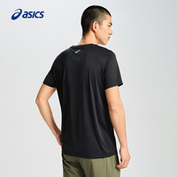 ASICS亚瑟士男式吸湿快干跑步短袖套头圆领运动舒适透气T恤 2XL