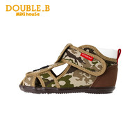 MIKIHOUSE日本制包头透气凉鞋    内长cm