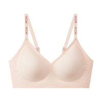 Glambody MAGIC NATURAL LINE无痕反重力提拉女士内衣软支撑聚拢防下垂固定杯无钢圈文胸682369 浅粉 XL （适合80AB）