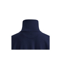 安德玛（UNDERARMOUR） Icon女子高克重棉织宽松1/4拉链运动休闲卫衣1386495 藏蓝色410 M