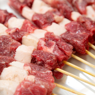  游牧御品 内蒙古草原羔羊肉 羊肉串  简装 200g 8串