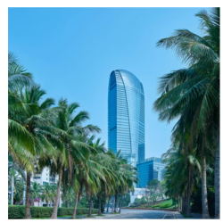 全程不加价，市区高空酒店，景观一流！海口希尔顿酒店 1-2晚套餐 （含早/旅拍/行政礼遇等）
