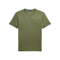 拉夫劳伦（Ralph Lauren）夏季潮流休闲男短袖t恤打底衫 710740727绿 L 084绿色