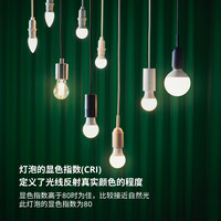 IKEA宜家SOLHETTA索海塔LED灯泡大螺口小螺口插脚灯具配件实用