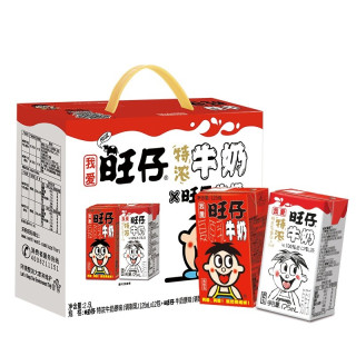 旺旺 旺仔特浓牛奶125ml*12盒+旺仔牛奶125ml*8盒